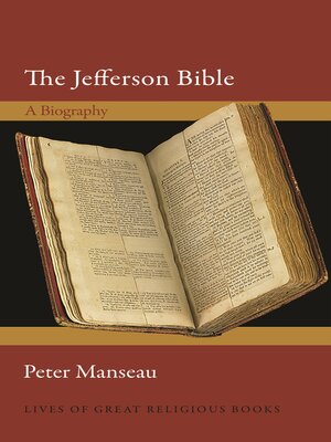 The Jefferson Bible - ebook